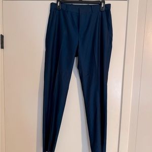 Navy blue men’s dress slacks